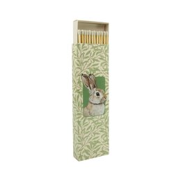 Matchbox de printemps "Hare dans les feuilles"