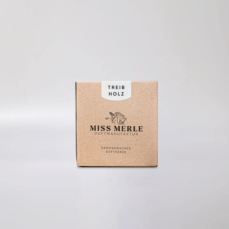 Bougie parfumée TRIBWOOD - chaleureuse et boisée 150g