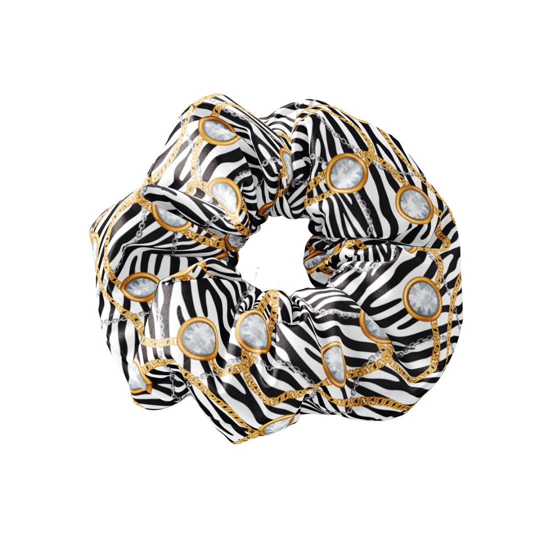 Scrunchie GOUDEN KETTING & EDELSTEEN CRME