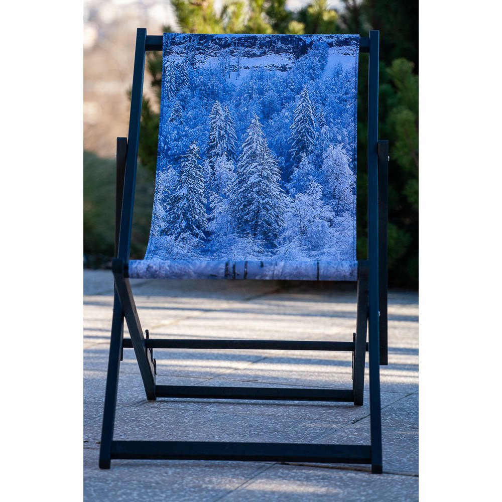 Deckchair - Chilean - fir forest - Design by Karadrone