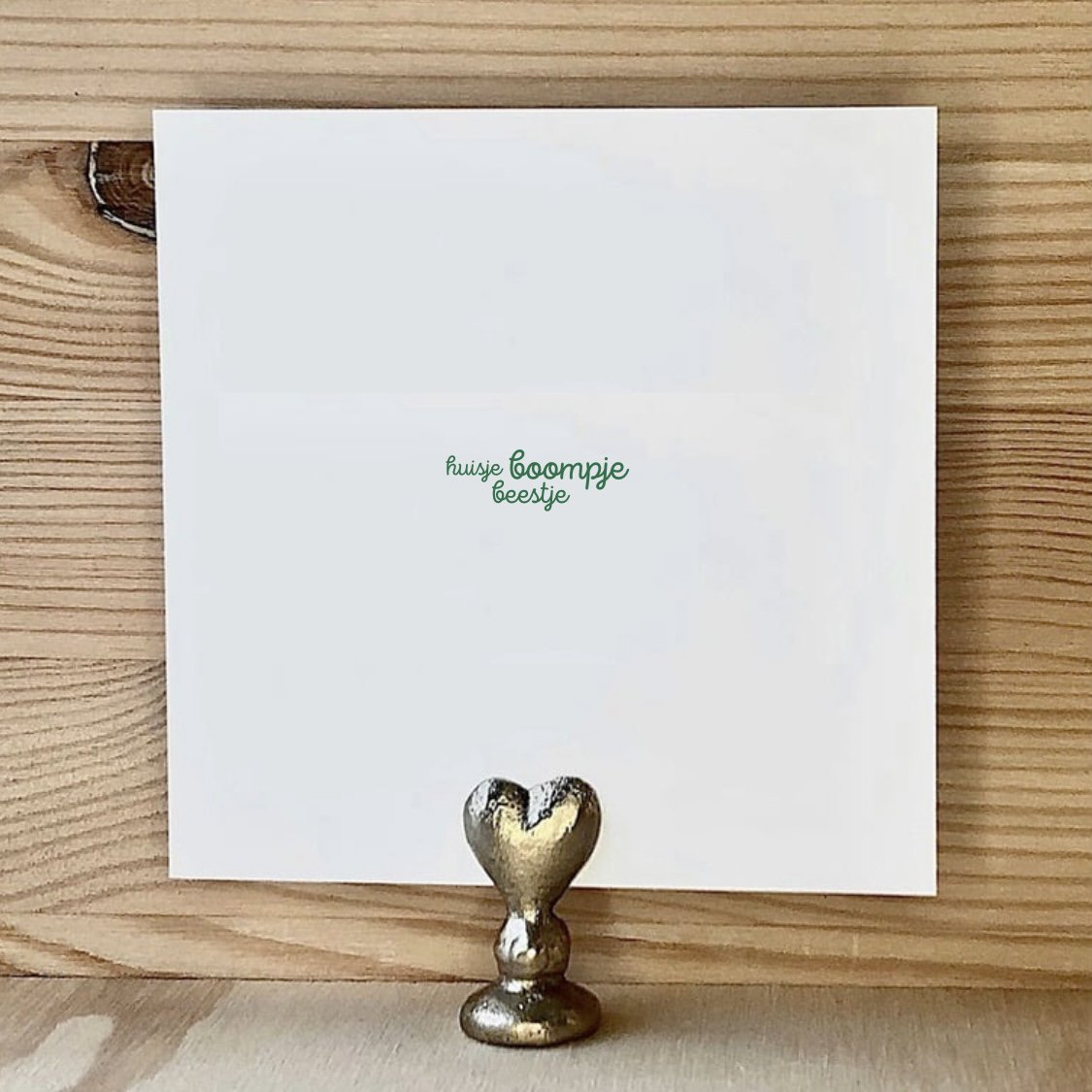 Carte Huisje Boompje Beestje