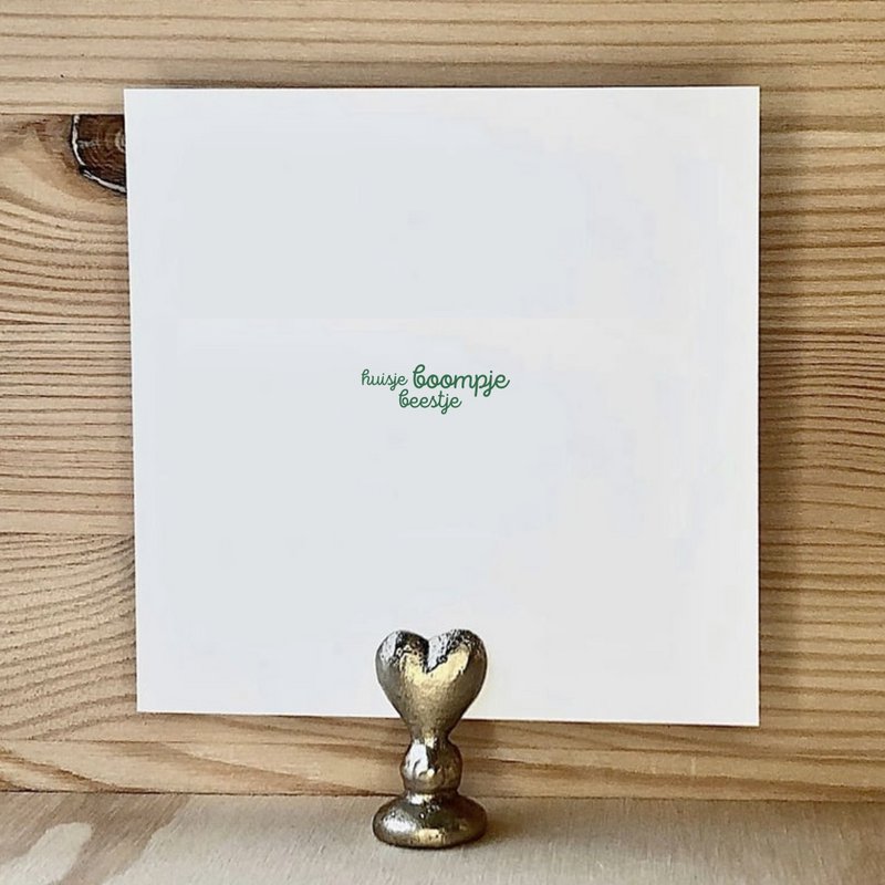 Carte Huisje Boompje Beestje