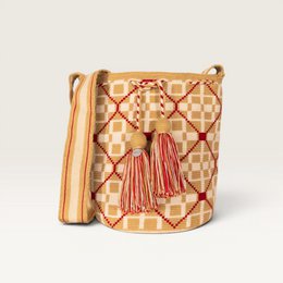 Geometric crossbody L | Caramel