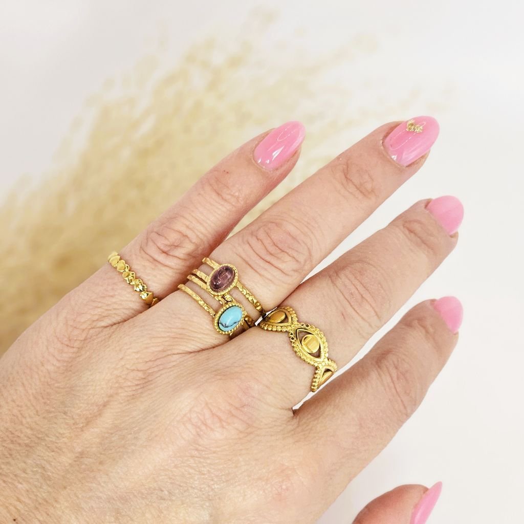 Ring Bora turquoise