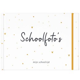 Fyllbooks My school photo book - Ocher dots