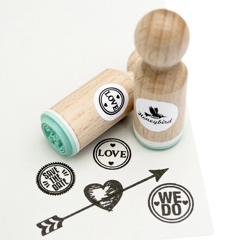 Mini-Stempel „Love Circle“ – perfekt für den Valentinstag und darüber hinaus!