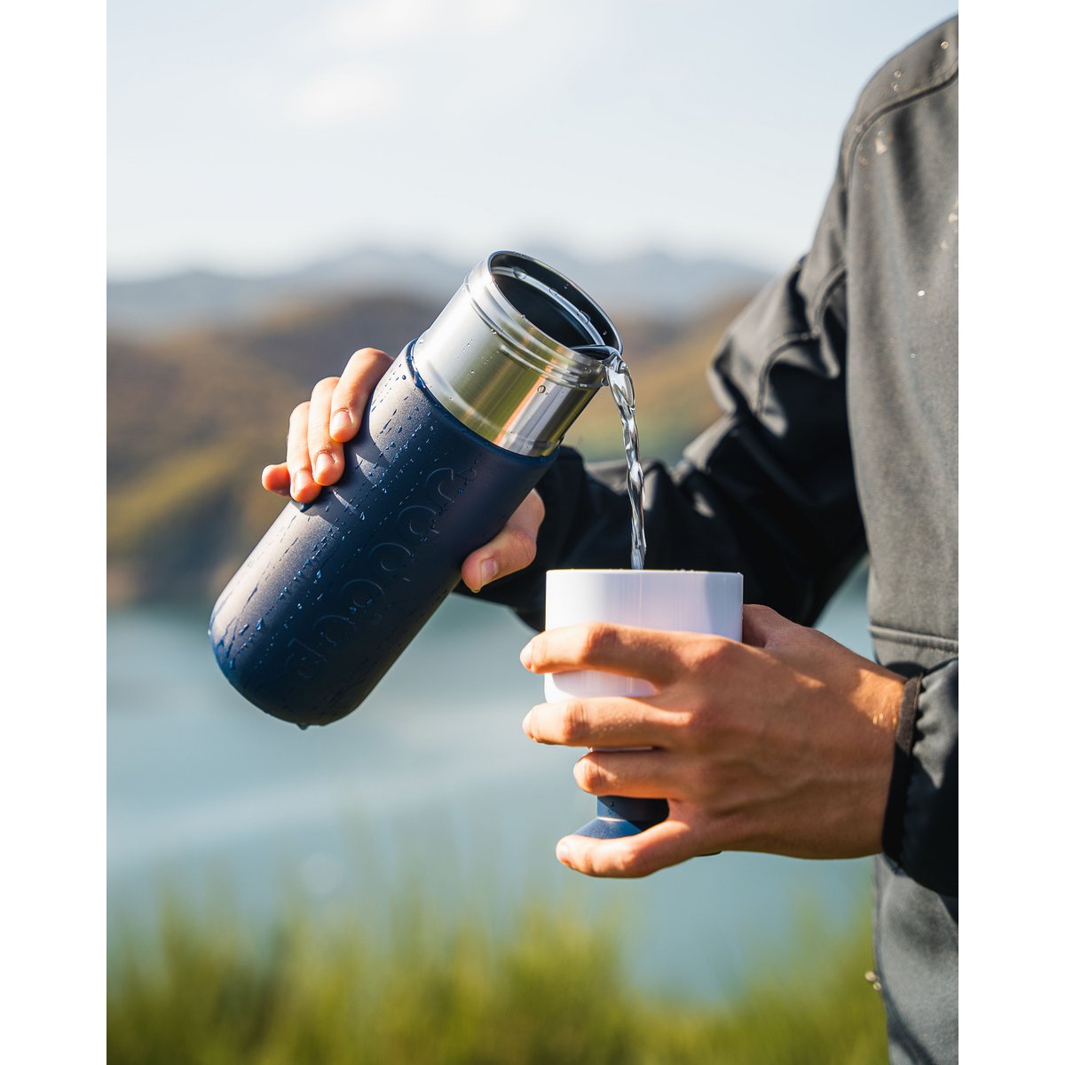 Dopper aislado (580 ml): caja de mezcla de núcleo (PC 2x3)