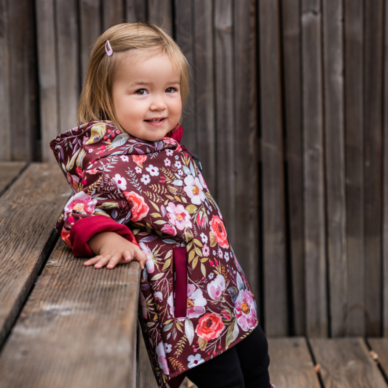 kids softshell jacket Flowers