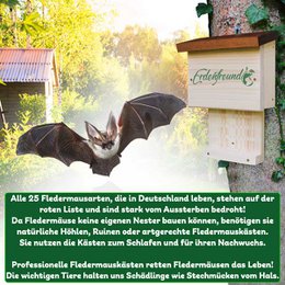 ERDENFREUND® bat box Villa extra large
