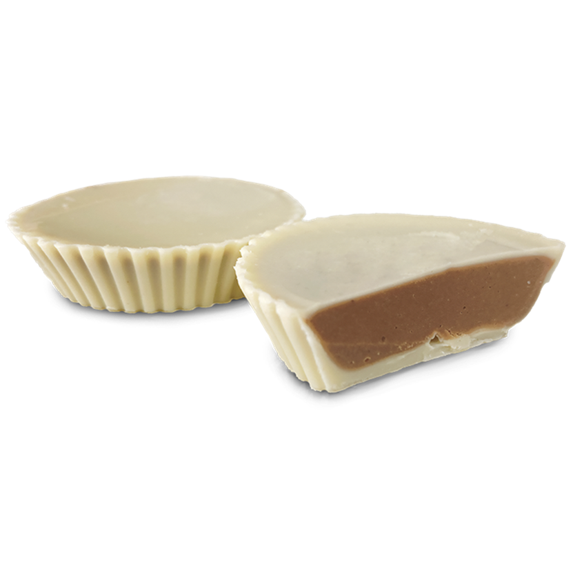 Eiwitarme koffie, witte chocoladebeker