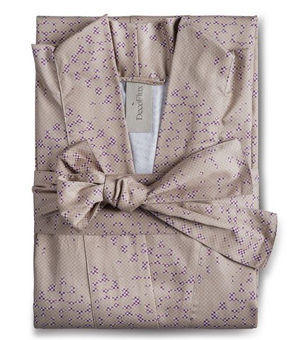 Bathrobe Kimono Mesh Beige