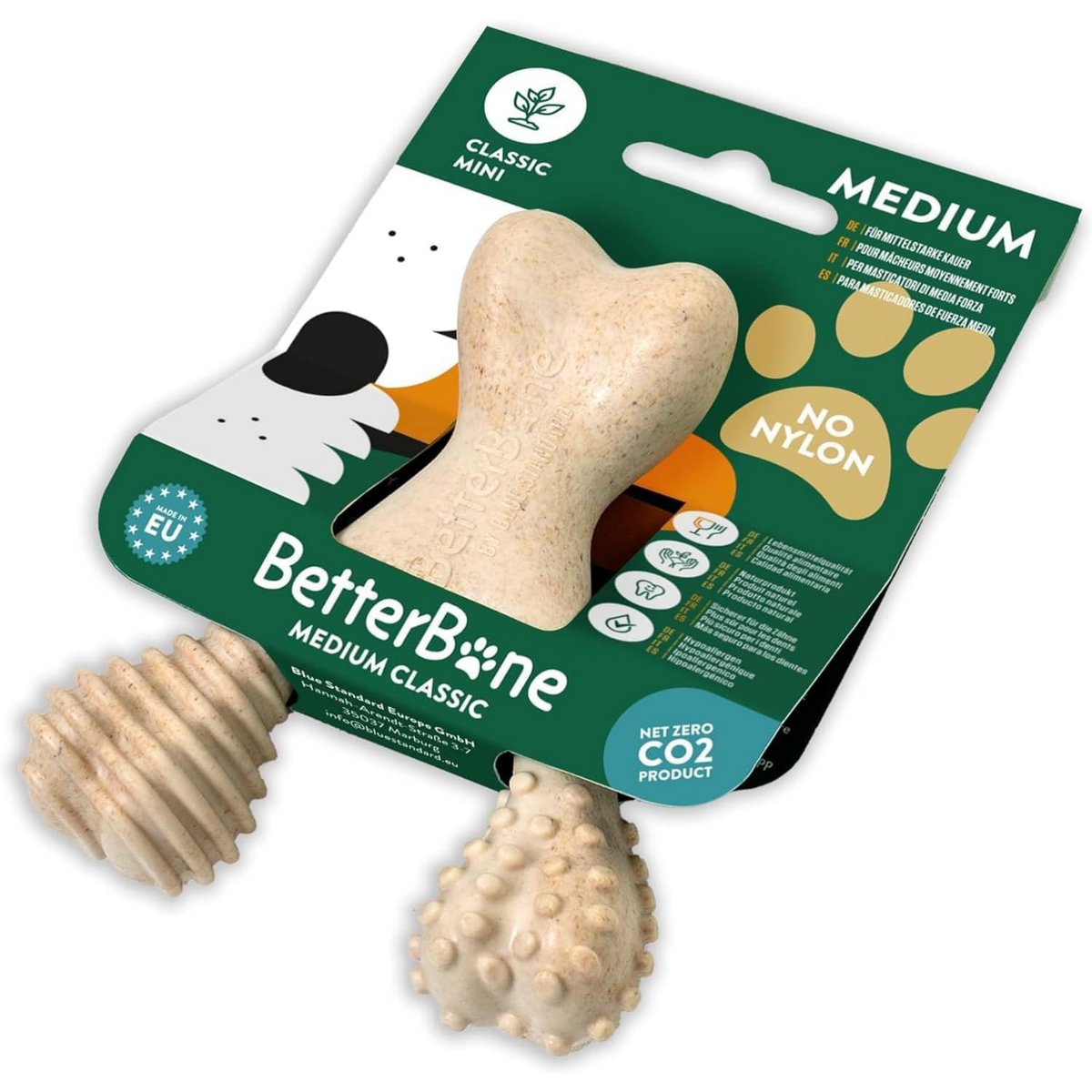 Betterbone Cubes - Mini Medium Classic (zonder nylon, CO2 neutraal gemaakt in Europa)