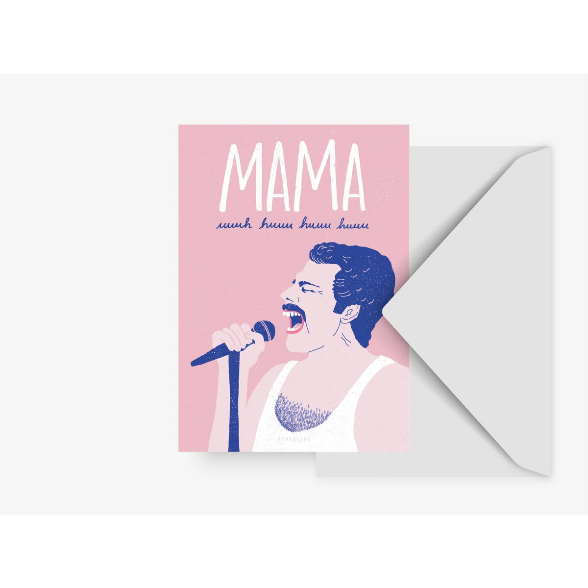 Postkarte / Mama