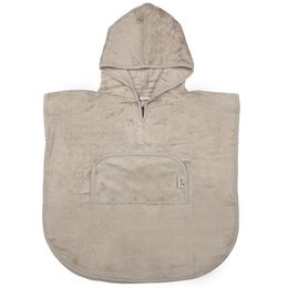 Poncho med V-udskæring