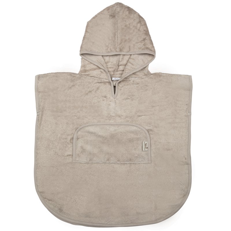 Poncho med V-udskæring