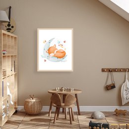 Framework picture - sleeping fox
