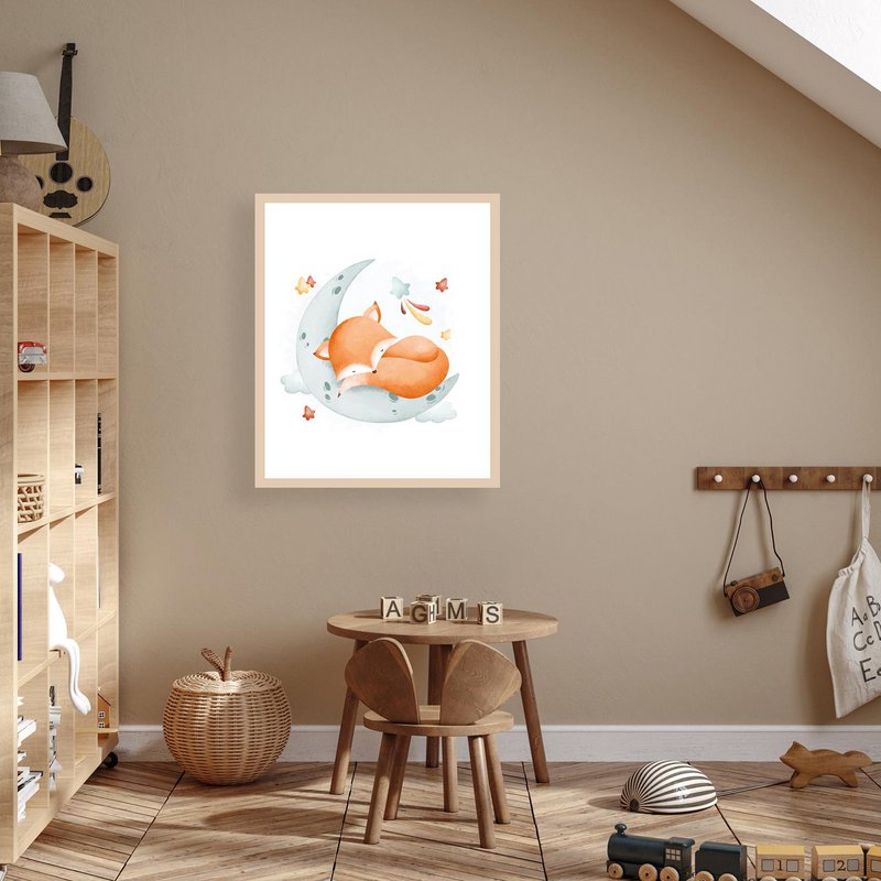 Framework picture - sleeping fox