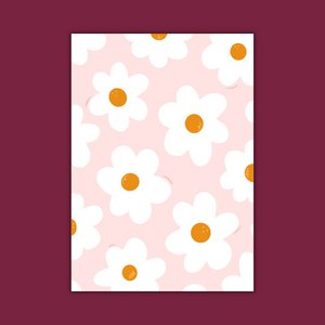 WENSKAART - Flower power