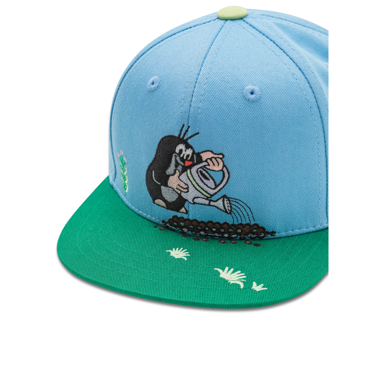 koaa – The Little Mole “Spring” – Snapback azul/verde