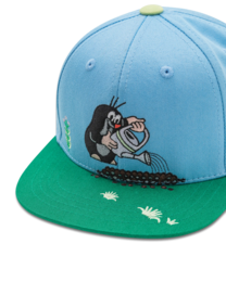 koaa – The Little Mole „Spring” – Snapback niebiesko-zielony