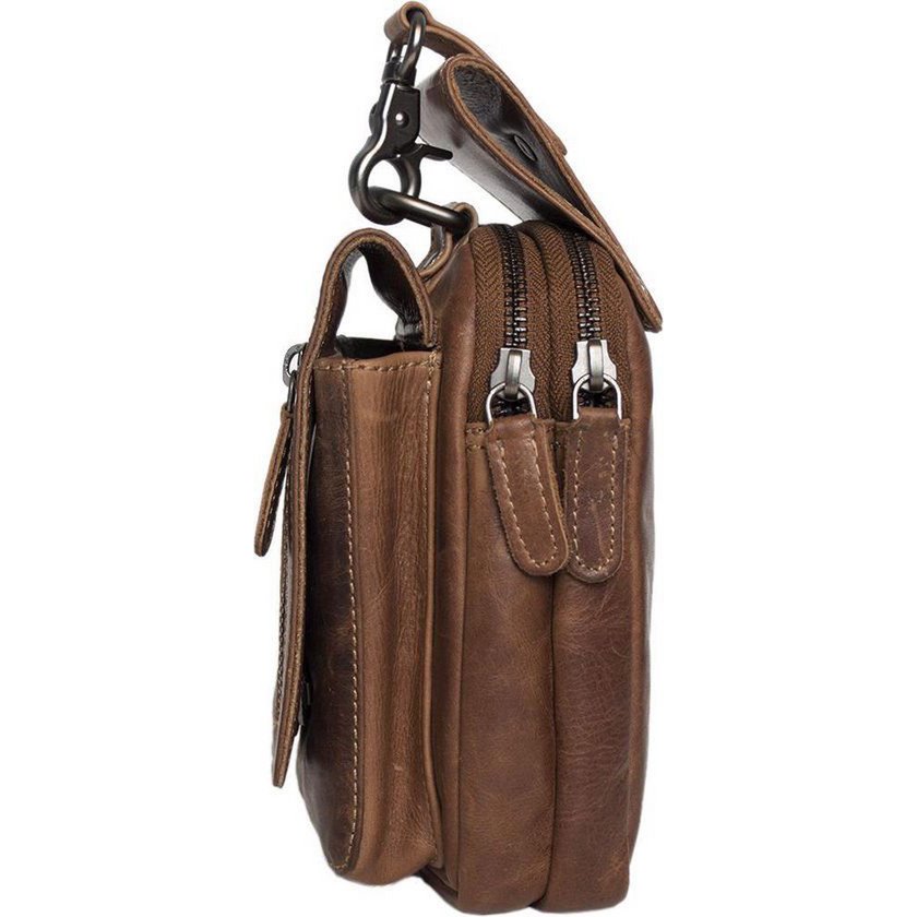 Gürteltasche Cognac Leder Leder Hüfttasche Leder Bauchtasche Festival