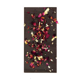 Premium dark chocolate - gold, rose