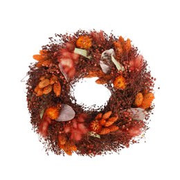 Ghirlanda di fiori secchi Terra