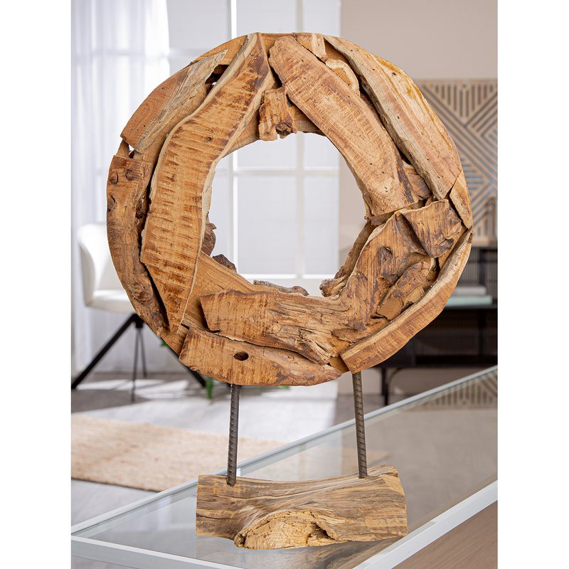 Stå lettelse omkring Manila naturlige farver H. 46 cm, Ve 2
