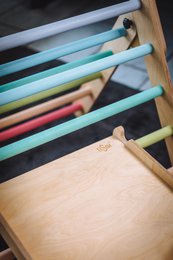 tiSsi® Rutsche mit Kletterwolken Pastel bunt