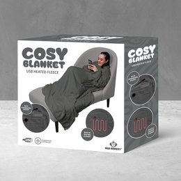 Mad Monkey - Koc Ogrzewany Beżowy