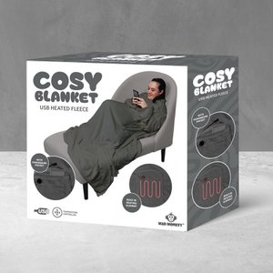 Mad Monkey - Heated Blanket Beige