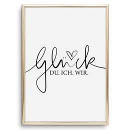 Poster: Glück - du, ich, wir