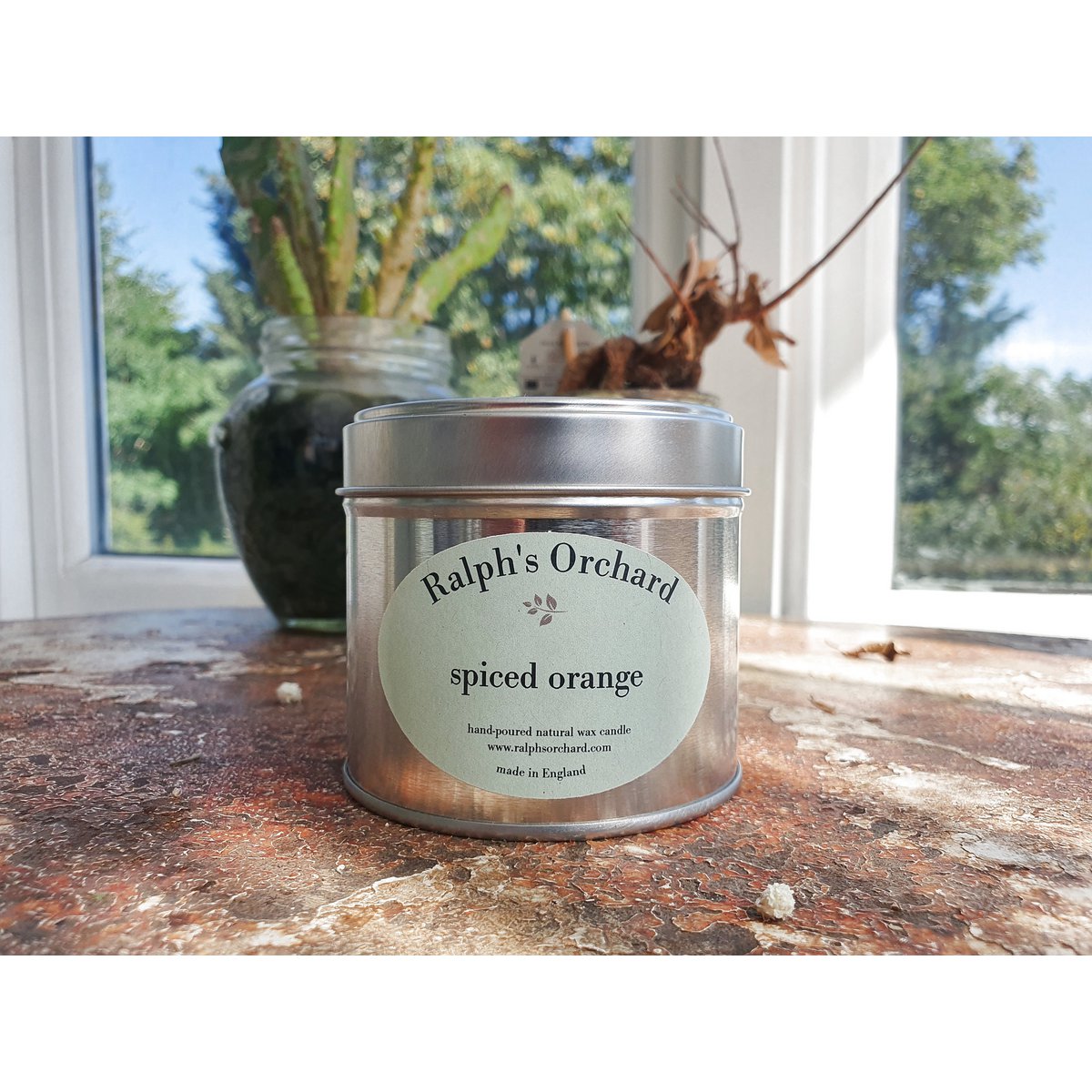 Spiced Orange scented candle - winter candles