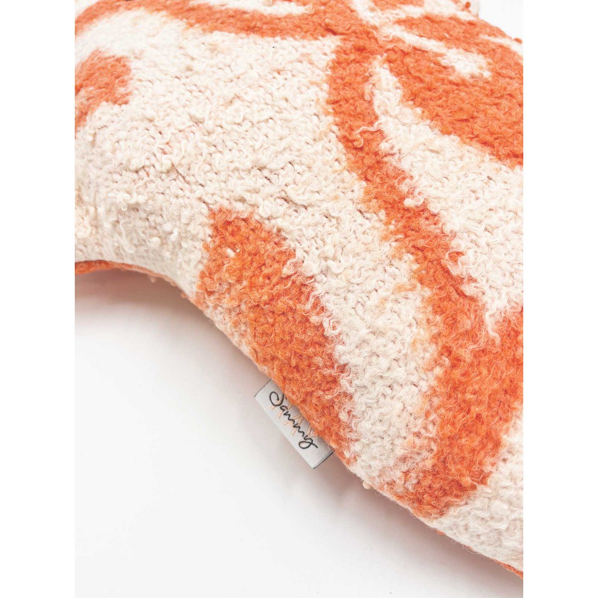 Hippo knuffel - Vintage wollen deken - Roze