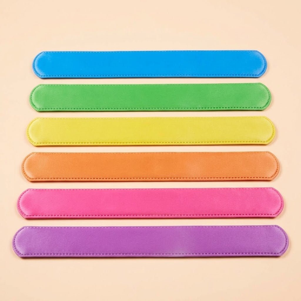 Neon Slap Bracelet 22 cm Snap Wristband