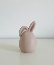 Candela versata a mano all'uovo di Pasqua - 180gr! -Multicolore