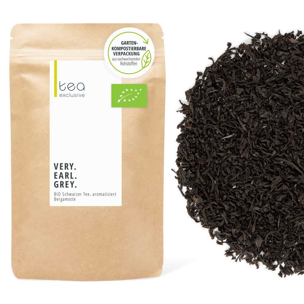 Muy Earl Grey, Bio, Schwarzer Tee, 125G