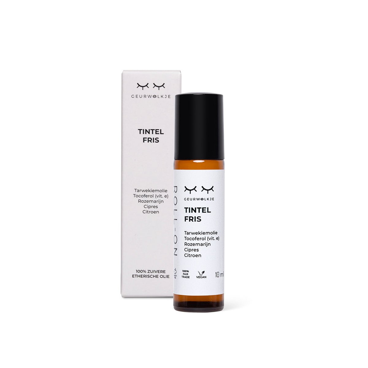 Tintel Fresh - Roller de perfume natural con aceite esencial (10 ml) - Precio de lista € 9.95