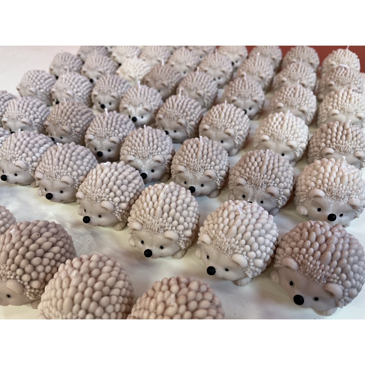 Hedgehog candle