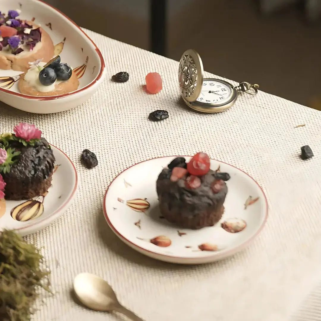 Dinner Plate | Handcrafted Serving Vintage Hot | Stoneware
