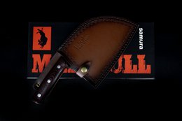 Samura Mad Bull Serbian Chef's Knife 180 mm, Black & Red Handle