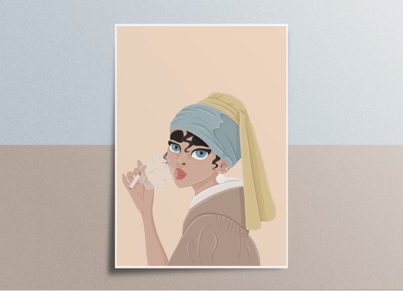 La ragazza con l'orecchino di perla (Reimagined)