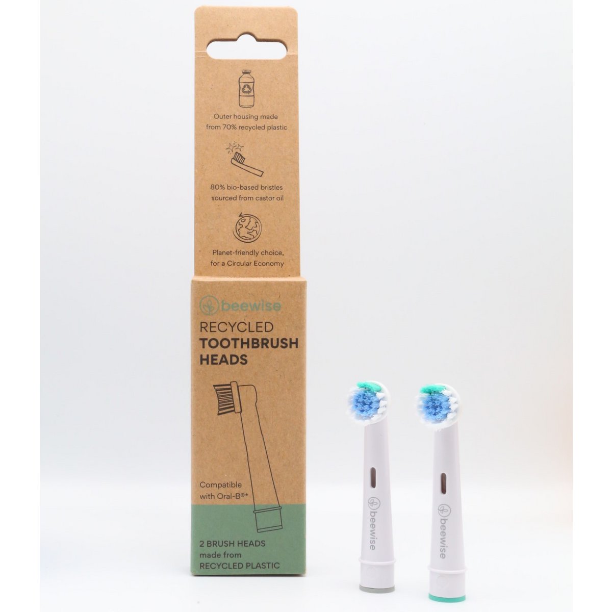 Gerecycleerde elektrische tandenborstelkoppen | Oral-B-compatibel