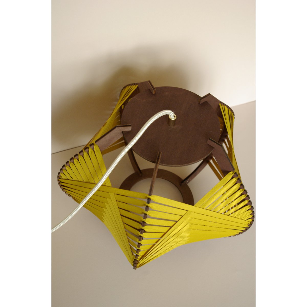 Duża lampa / musztarda