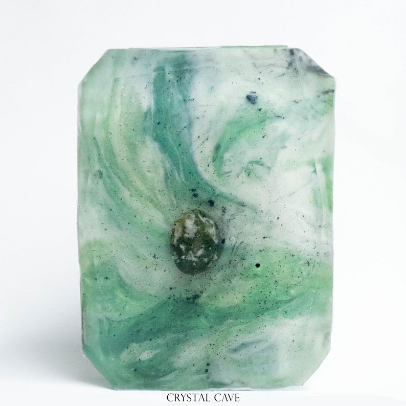 Ædelstenssæbe - Taurus - Moss Agat