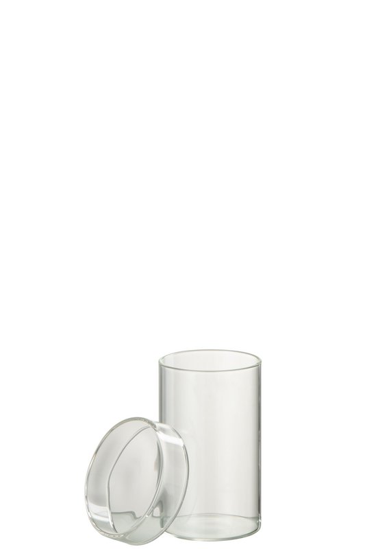 J-Line Pot I Glas Lisa Glas Gennemsigtig Lille