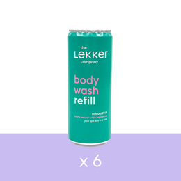 Body wash refill - eucalyptus (x6)
