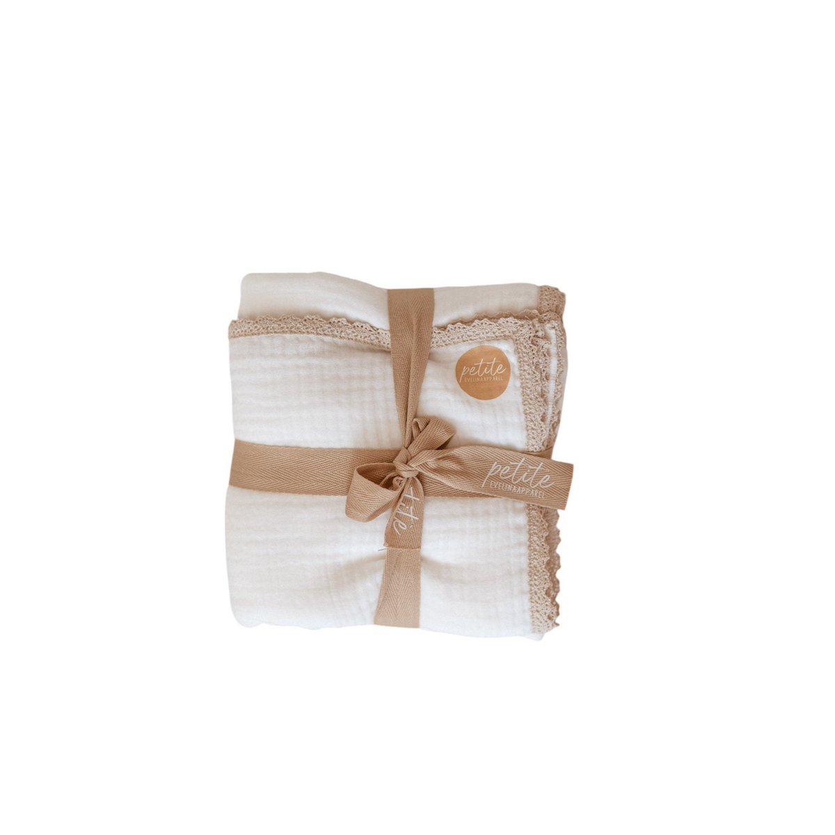 Baby Swaddle / Triple Layer Muslin - Ivory