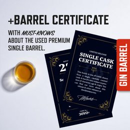 Deer Jimmy's® DIY Brandy Gift Set – Make Your Own Brandy with Premium Oak from the finest Brandy Barrels – Deep Barrel Aging for Any Spirit – The Perfect Gift for Men Copy