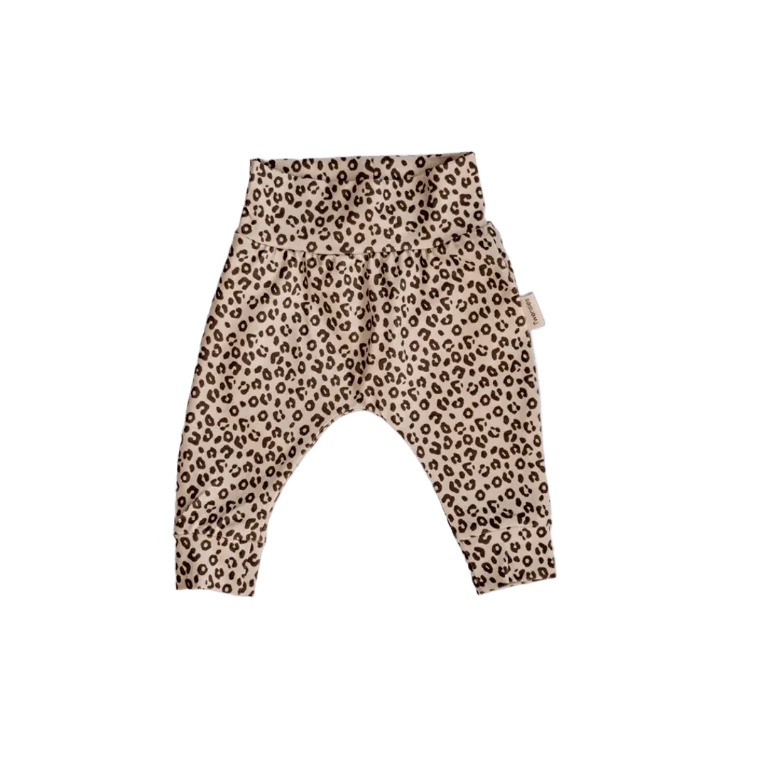 Baby hat mini leopard print